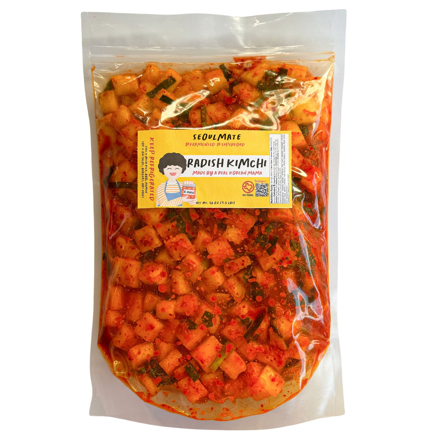 Radish Kimchi (3.5lb)