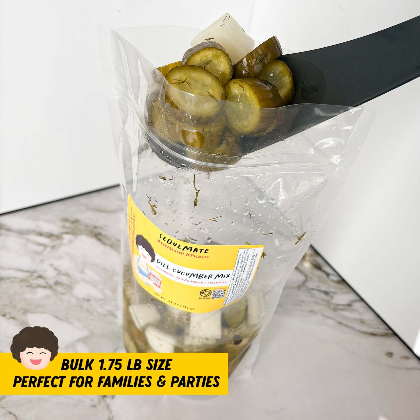 Dill Cucumber Mix Pickle (3.5lb)
