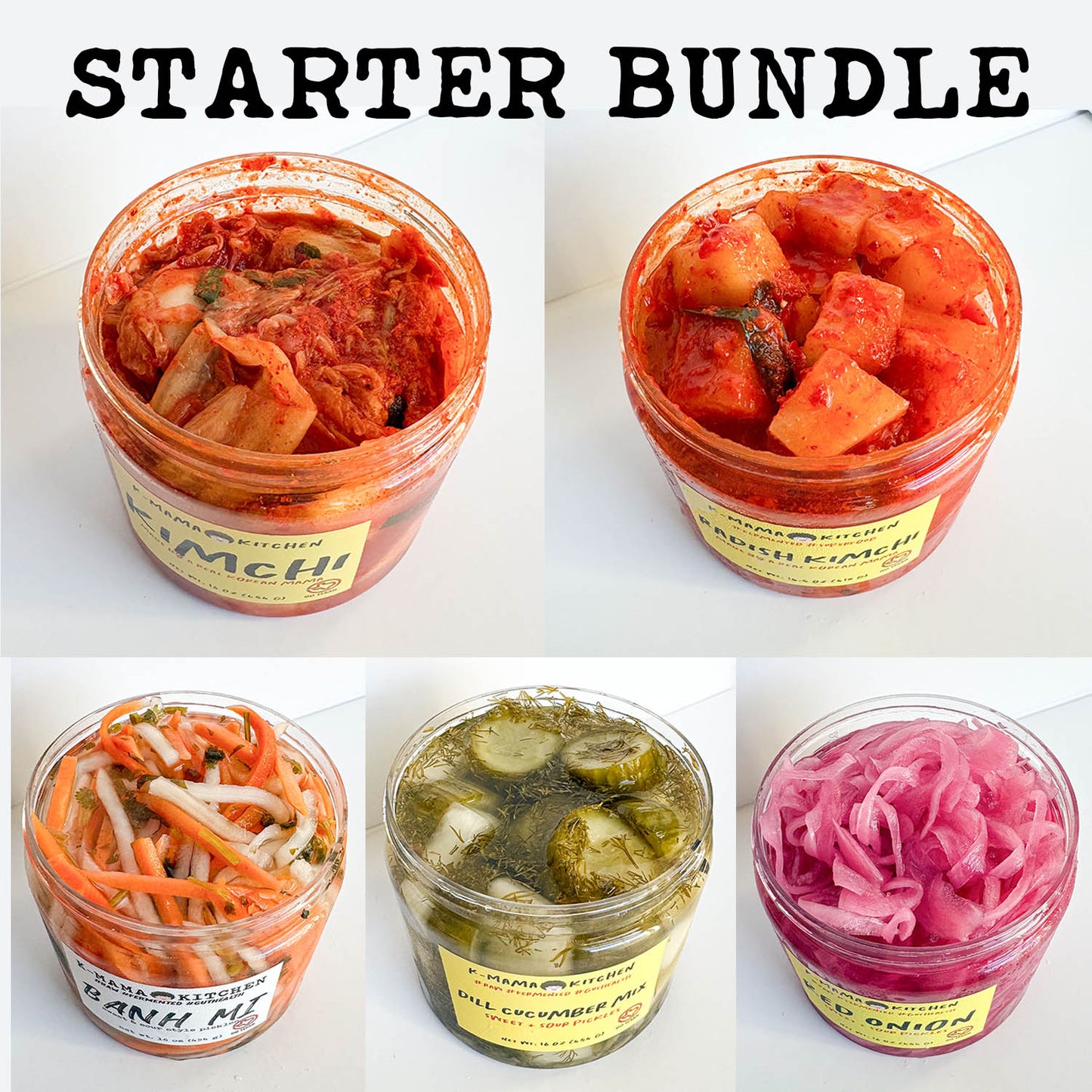 K-Mama Kimchi & Pickle Starter Bundle